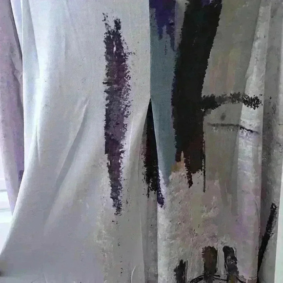 3 Potato Open Cardigan - Colors: Lavenders, Greens, Browns - Size: XXL - Picture 4 of 7